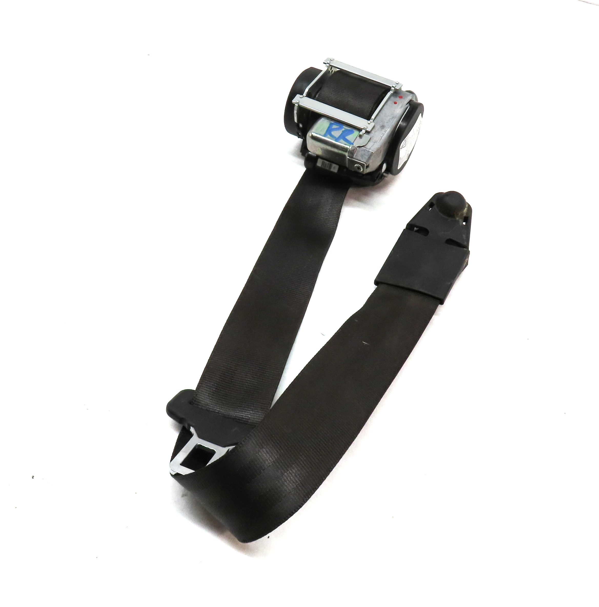 2013 LAND RANGE ROVER (L405) REAR 2ND ROW RIGHT SEAT SEATBELT RETRACTOR (Brown) — exact item pictured